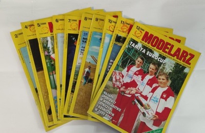 Modelarz miesięcznik 2000 10 numerów