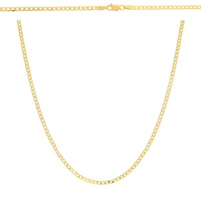 Złoty łańcuszek Pancerka 45 cm złoto PEŁNY pr 585