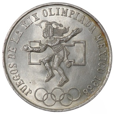 25 peso - Igrzyska XIX Olimpiady - Meksyk - 1968r.