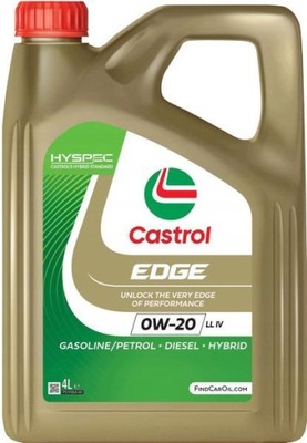 CASTROL EDGE 0W20 LL-IV VW 508.00/509.00 4L