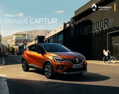 Renault Captur prospekt 2020 Austria 