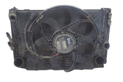 Радиатор вентилятор bmw e90 e91 2.0d фото №1