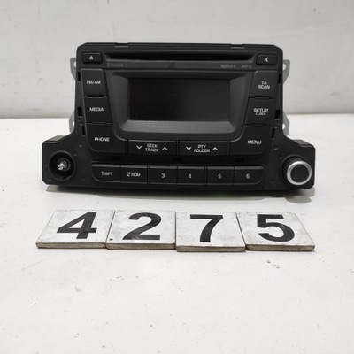 Радіо cd hyundai i10 ii 96170-b9050 фото №1