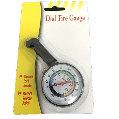 МЕТАЛ CAR TIRE PRESSURE GAUGE AIR PRESSURE METER ТЕСТЕР DIAGNOSTIC T~1956