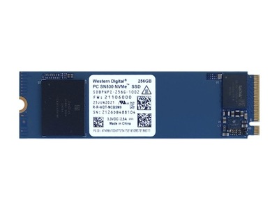 Disk NVMe WD Western Digital 256GB PC SN530 SDBPNPZ-256G PCIe M.2 NGFF 2280