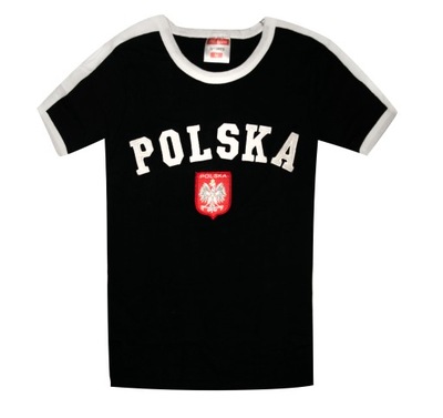 T-SHIRT Koszulka Dziecięca POLSKA BAWEŁNA XL 146cm