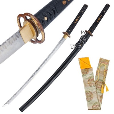 KUTY I HARTOWANY 8000 WARSTW MIECZ KATANA DO TRENINGU STAL R1412