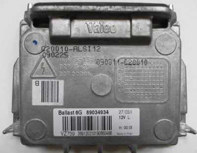 ПЕРЕТВОРЮВАЧ КСЕНОН VW PASSAT B6 РЕСТАЙЛ EOS 4L0907391 BMW 1 E81 E82 E88 VZ739