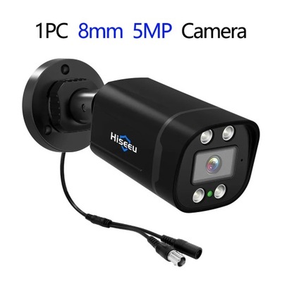 Hiseeu 5MP AHD CCTV Bullet Camera 1080P 2MP Night Vision Outdoor Security A