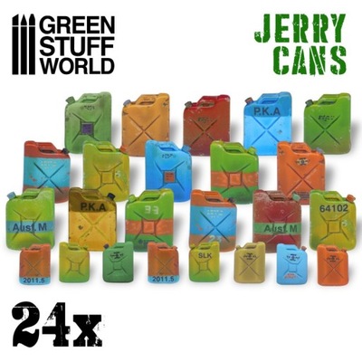 Resin Jerry Cans - kanistry 24 szt.