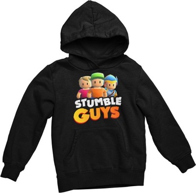 BLUZA STUMBLE GUYS Z KAPTUREM 7 - 8 LAT 134 CM