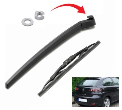 Рычаг + дворник 330 mm na задняя seat ibiza 2002- фото №1