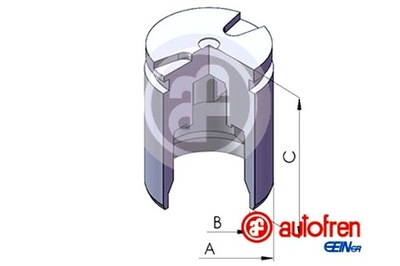 AUTOFREN SEINSA ПОРШЕНЬ СУППОРТА ТОРМОЗНОЙ ЗАД 41MM 45MM CITROEN C4