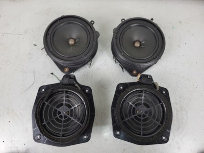 AUDI A3 8P 04R 3D ALTAVOZ ALTAVOCES BOSE PARTE DELANTERA PARTE TRASERA JUEGO  