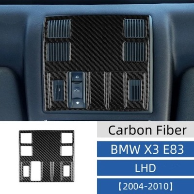 PARA BMW X3 E83 2006-2010 DE PUERTA CON FIBRAS DE CARBÓN SOPORTE CENTRUM STE~14763  