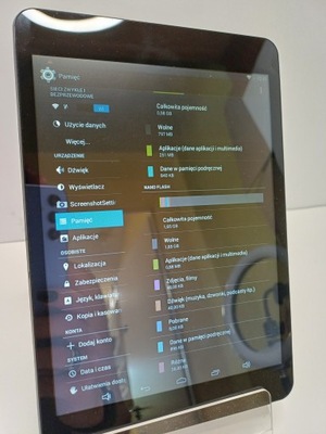 Tablet Manta MID01 7" 256 MB / 4 GB czarny