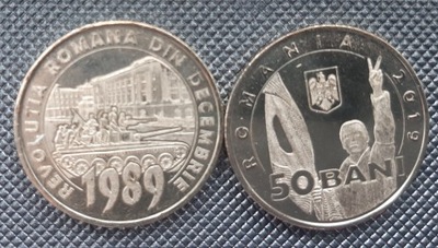 RUMUNIA 50 bani 2019 Rewolucja(obalenie Komunizmu)