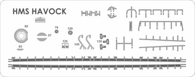 HMS Havock - detale Answer 1/200