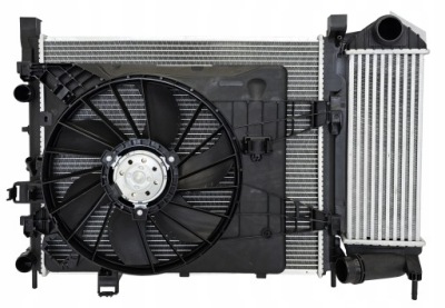 Комплект радиатор + вентилятор renault kangoo ii 12- lifting a4155000102 фото №1