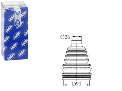 Набір захист шарнір sasic 320825b 755512 фото №1