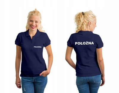 Polo POŁOŻNA granatowa XL