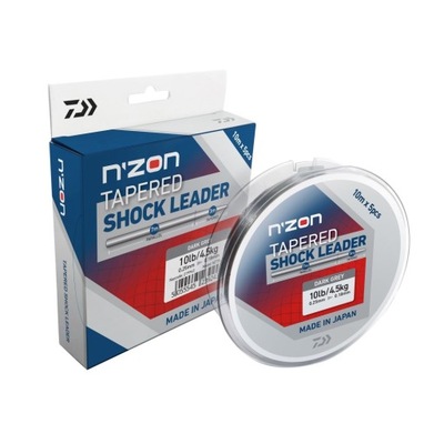N´ZON TAPERED SHOCK LEADER 0,22-0,30MM 5x10M