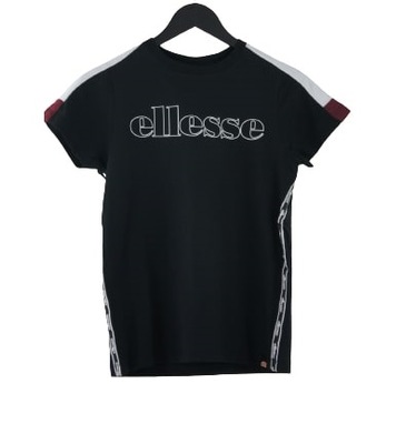 ELLESSE CZARNY T-SHIRT LOGO (10-11L)