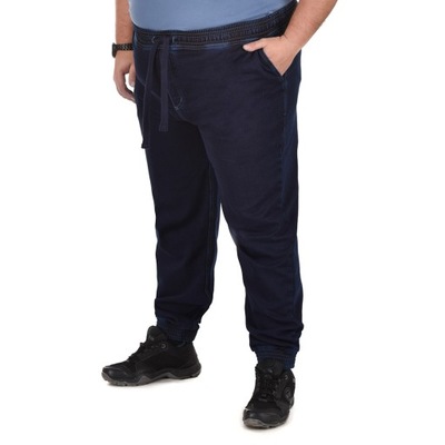 Duże spodnie jeansowe joggery Viking Jaggy NY 4XL
