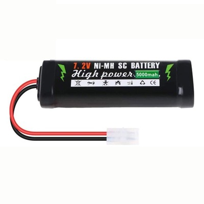 BateriaPOJAZDÓW RC Akumulator 7.2V 5000mAh NiMH