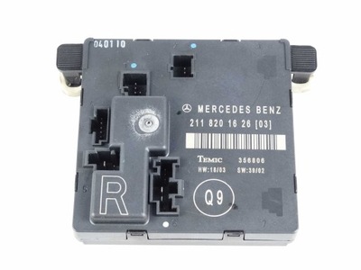 MERCEDES E CLASS W211 MODULE DOOR RIGHT REAR A2118201626  