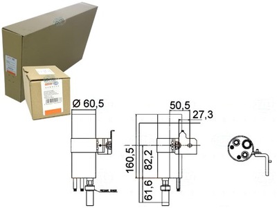 ОСУШУВАЧ КОНДИЦІОНЕРА BEHR HELLA 1521941 1521613 8