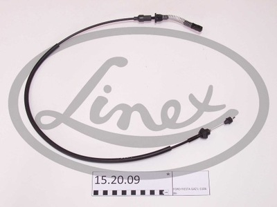 CABLE GAS FORD FIESTA 86-94 15.20.09 LINEX CABLES LINEX 15.20.09 CABLE  