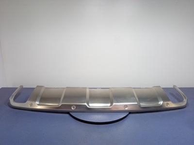 Mercedes gl x164 lift лист хром накладка бампера задня фото №1