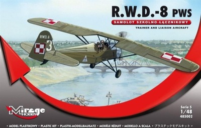 Samolot Szkolno - Łącznikowy R.W.D -8 PWS