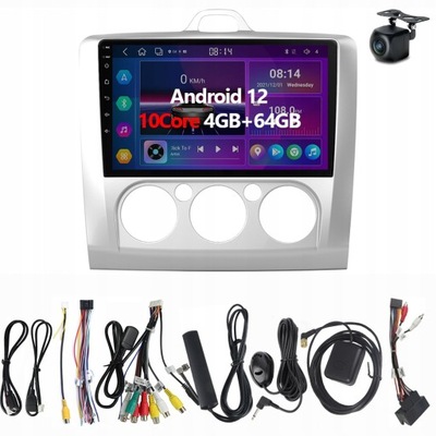 RADIO 2DIN ANDROID FORD FOCUS 2 3 MK2 MK3 2004-11  