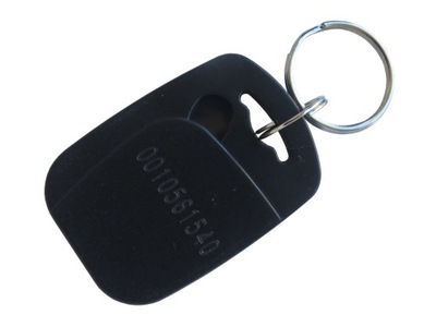 Brelok TAG RFID Unique 125kHz EM4100 do ZAMKA DOMOFONU czarny 5 sztuk