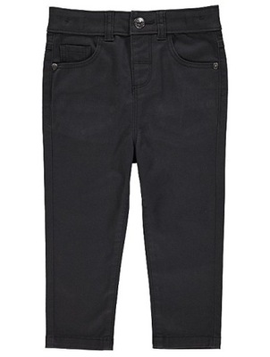 GEORGE spodnie lekki jeans elastyczne charco 104-110
