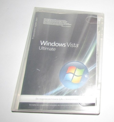 system Microsoft Windows Vista Ultimate wersja polska BOX