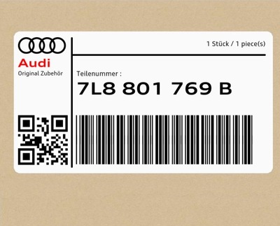 Element фіксуючий ліва audi q7 фото №1