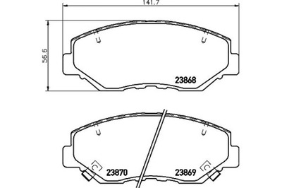 ZAPATAS DE FRENADO T1333  