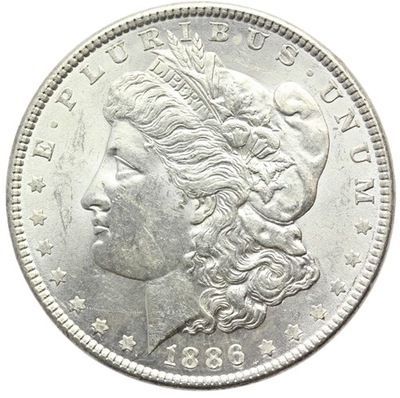 MORGAN DOLLAR USA 1886 LIBERTY EAGLE STAN!! Nr2