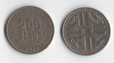 KOLUMBIA 2008 200 PESOS