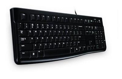 Klawiatura przewodowa Logitech K120 Czarna