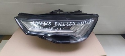 Audi a6 c8 4k0941035 лампа левый перед full led matrix фото №1