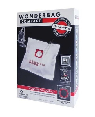 Worki odkurzaczy ROWENTA TEFAL MOULINEX WONDERBAG