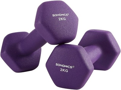 Hantle winylowe Songmics 2x 2 kg 2 szt.