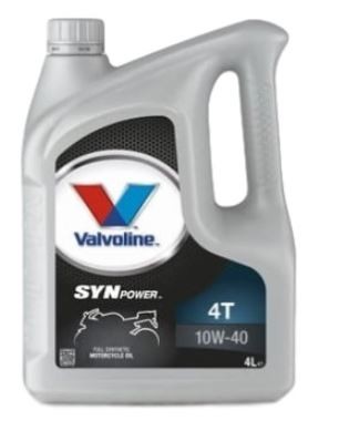 VALVOLINE 10W-40 SYNPOWER 4T 4L 