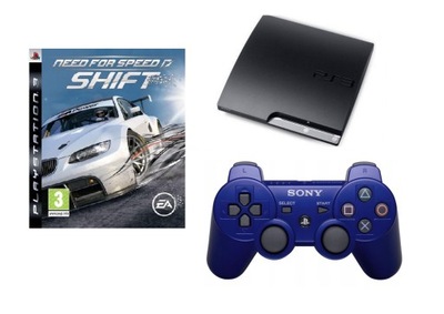 PS3 PlayStation 3 320gb + NFS Shift + Pad