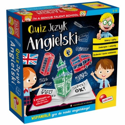 I'm a genius Quiz język angielski