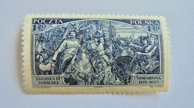 1933 Polska Jan III Sobieski Fi.262**czysty z pełną gumą, stan bardzo dobry